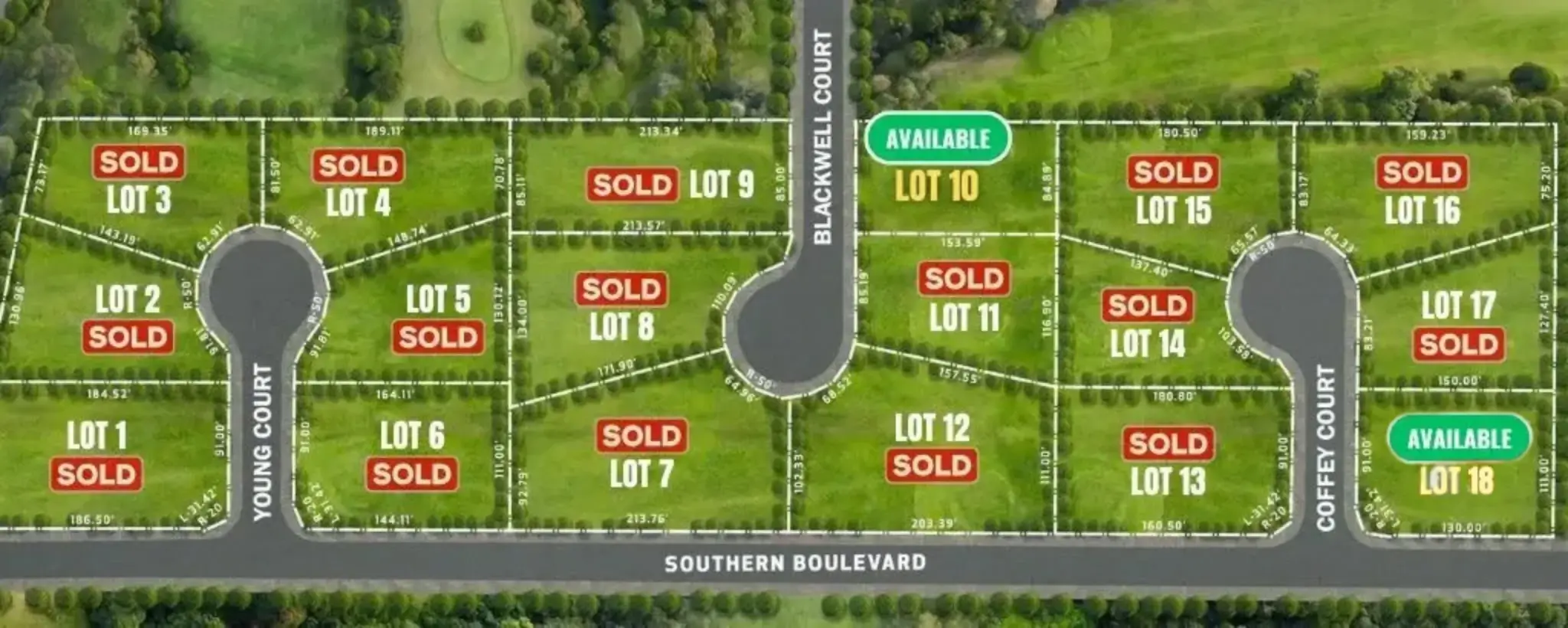 Sycamore Estate Lot Available (New Contruction on Smithtown)